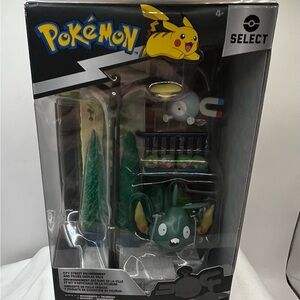 Pokemon Select City Street Environment Pack w/ Magnemite & Trubbish Series 5 NEW